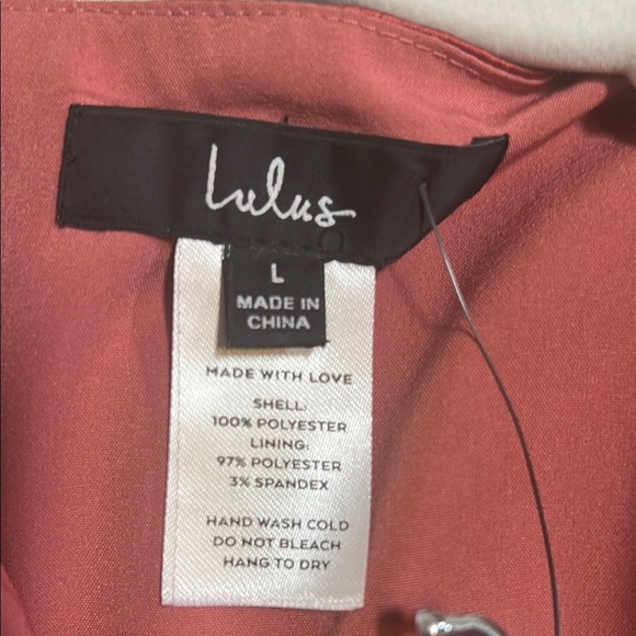 Spaghetti straps blouse Satin Cowl Neck top in rust - Picture 6 of 7